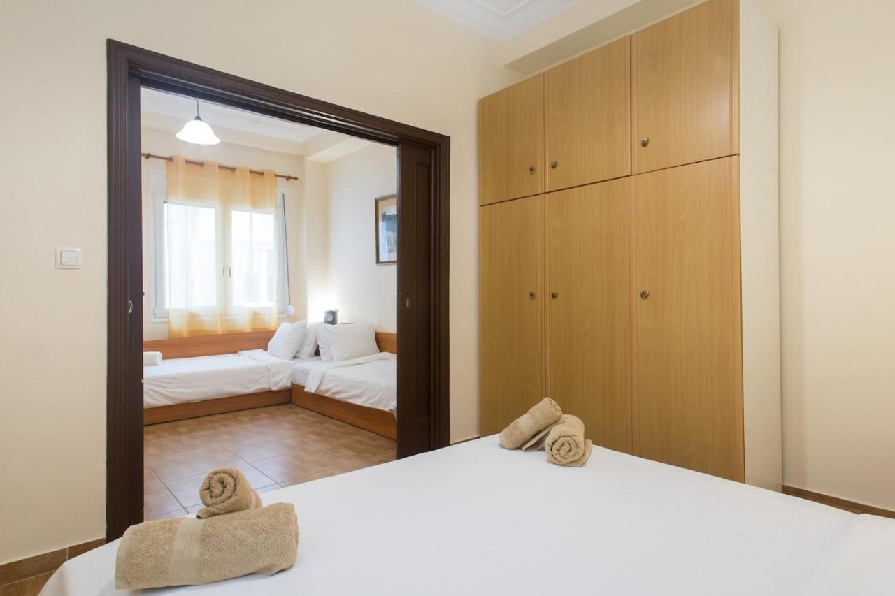 Pangsapuri 60 m² dengan 2 bilik tidur dan 1 bilik mandi peribadi di Acropolis - Koukaki Athens Luaran gambar
